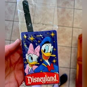 Disneyland Resort Disney ticket/card holder and lanyard with ticket holder